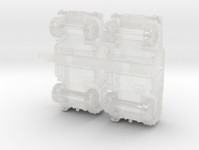 Iveco LMV in Clear Ultra Fine Detail Plastic: 1:200