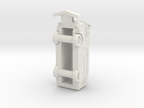 Nurol Ejder Toma bulldozer riot dozer  in White Natural Versatile Plastic: 1:87 - HO