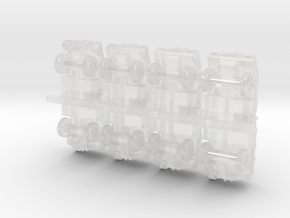 ThalesBushmaster 4x4 in Clear Ultra Fine Detail Plastic: 6mm