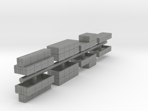 Plasmor concrete block wagon loads - Spru of 8 in Gray PA12