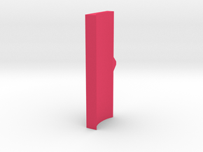 Schild Tiefe Anhängung in Pink Smooth Versatile Plastic: 1:32