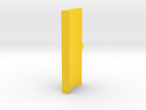 Schild 2 Anhängung in Yellow Smooth Versatile Plastic: 1:32