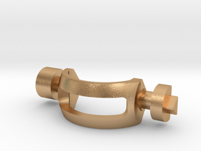 Tao Bronze Gear Link (Long Gear) in Natural Bronze: Medium