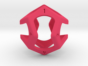 D12 Loop Dice (oversized) in Pink Smooth Versatile Plastic