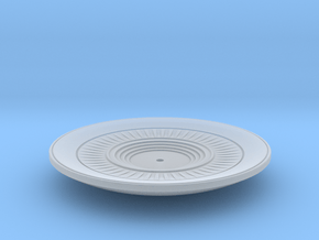 Alternate Deflector Dish 1/350 or 1/1000 in Tan Fine Detail Plastic: 1:1000