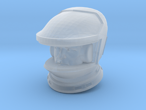 SF Astronaut Lunar Study / Helmet/Face / 1:24 /1:1 in Tan Fine Detail Plastic: 1:16