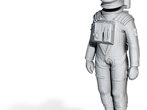 SF Astronaut  /  Storage Study in Clear Ultra Fine Detail Plastic: 1:72