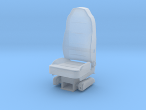 1-24_non_scba_seat_x1 in Clear Ultra Fine Detail Plastic: Small