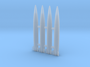 Boeing AGM-69A Short Range Attack Missile (SRAM) in Clear Ultra Fine Detail Plastic: 1:100