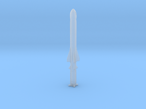 BrahMos-A Supersonic Cruise Missile in Clear Ultra Fine Detail Plastic: 1:100