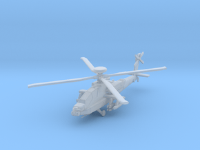 Boeing AH-64D Longbow Apache Attack Helicopter in Tan Fine Detail Plastic: 1:144
