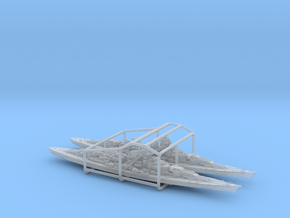 KM BB [Bundle] Bismarck + Tirpitz in Clear Ultra Fine Detail Plastic: 1:2400
