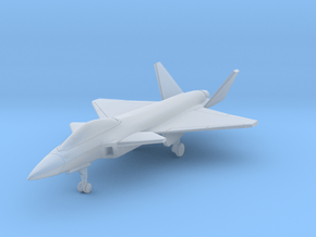 SAAB FS2020 Stealth Fighter w/Landing Gear in Tan Fine Detail Plastic: 6mm