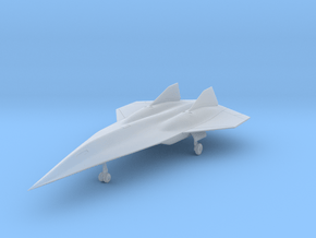 Lockheed Martin "Darkstar" w/Landing Gear in Tan Fine Detail Plastic: 1:160 - N