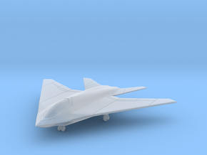 Lockheed A-X Fighter-Bomber w/Landing Gear in Tan Fine Detail Plastic: 6mm