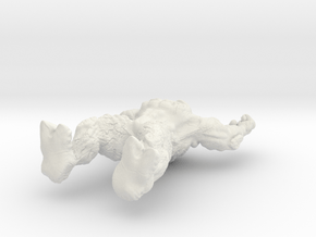 Mindless Rock Monster 2 in White Natural Versatile Plastic