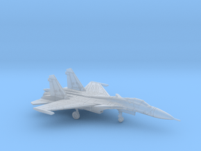 Su-33 Flanker D (Clean) in Tan Fine Detail Plastic: 1:200