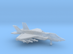 F-35B Lightning II (Loaded, Horizontal) in Tan Fine Detail Plastic: 6mm