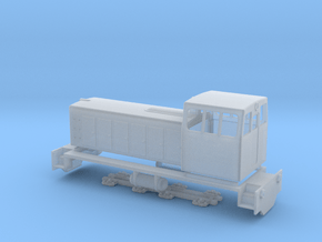 TU7 diesel locomotive in Tan Fine Detail Plastic: 1:120 - TT