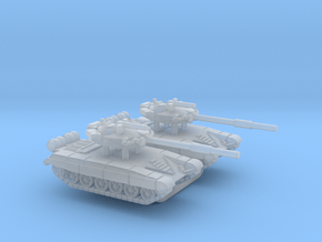 T-72A in Tan Fine Detail Plastic: 6mm