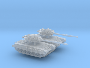 T-72BV in Tan Fine Detail Plastic: 1:220 - Z