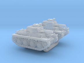 Panzer 38(t) F in Tan Fine Detail Plastic: 6mm