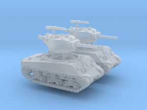 M4A3E2 "Jumbo" Sherman in Tan Fine Detail Plastic: 1:220 - Z
