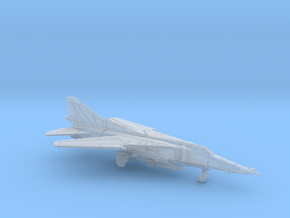 MiG-27K Flogger (Loaded, Wings In) in Tan Fine Detail Plastic: 1:200
