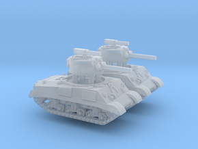 M4A2 Sherman in Tan Fine Detail Plastic: 6mm