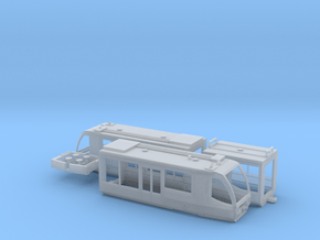 Rurtalbahn Regiosprinter in Clear Ultra Fine Detail Plastic: 1:87 - HO