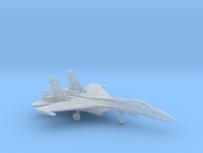 Su-27S Flanker (Clean) in Tan Fine Detail Plastic: 1:200