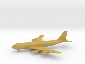 Boeing 707 in Tan Fine Detail Plastic: 1:600