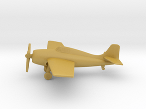 Grumman F4F Wildcat in Tan Fine Detail Plastic: 1:200