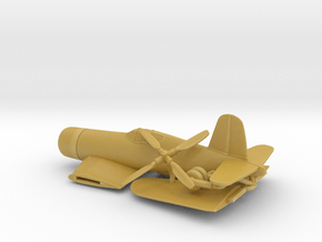 Vought F4U-1 Corsair in Tan Fine Detail Plastic: 1:200