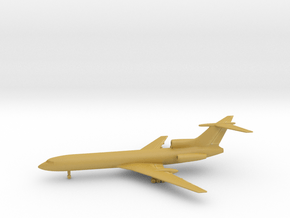 Tupolev Tu-154 Careless in Tan Fine Detail Plastic: 1:600