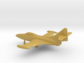 Grumman F9F-5 Panther in Tan Fine Detail Plastic: 1:200