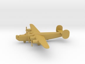 Consolidated B-24J Liberator in Tan Fine Detail Plastic: 1:400