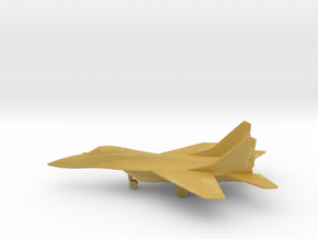 MiG-29 Fulcrum in Tan Fine Detail Plastic: 1:350