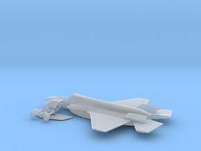 Lockheed Martin F-35B Lightning II in Clear Ultra Fine Detail Plastic: 1:200