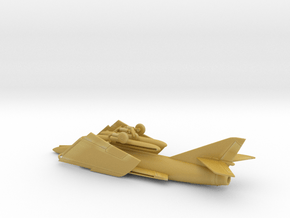Dassault Super Etendard in Tan Fine Detail Plastic: 1:144