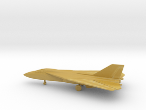 General Dynamics F-111B Aardvark (swept wings) in Tan Fine Detail Plastic: 1:350