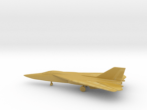 General Dynamics F-111A Aardvark (swept wings) in Tan Fine Detail Plastic: 1:350
