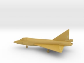 Convair TF-102 Delta Dagger in Tan Fine Detail Plastic: 6mm