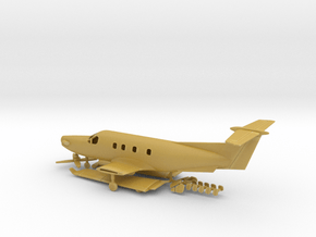 Pilatus PC-12 in Tan Fine Detail Plastic: 1:144