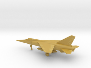Dassault Mirage F1 (with fuel tank) in Tan Fine Detail Plastic: 6mm