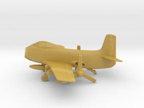 Douglas A2D Skyshark in Tan Fine Detail Plastic: 1:200