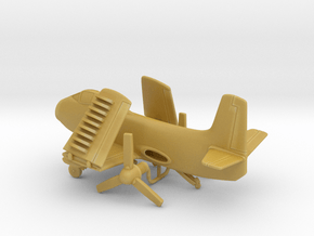 Douglas A2D Skyshark (folded wings) in Tan Fine Detail Plastic: 1:200