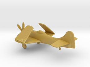 Boeing XF8B (folded wings) in Tan Fine Detail Plastic: 6mm