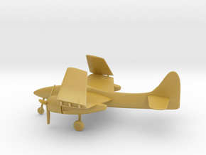 Grumman F7F Tigercat (folded wings) in Tan Fine Detail Plastic: 6mm