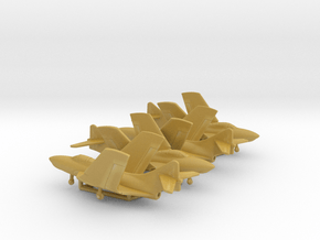 Grumman F-9J Cougar (folded wings) in Tan Fine Detail Plastic: 1:350